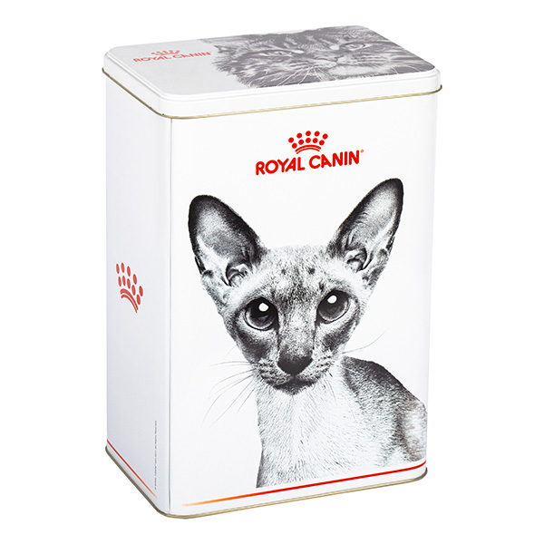 Контейнер Royal Canin для котів металевий, об'єм 2 кг